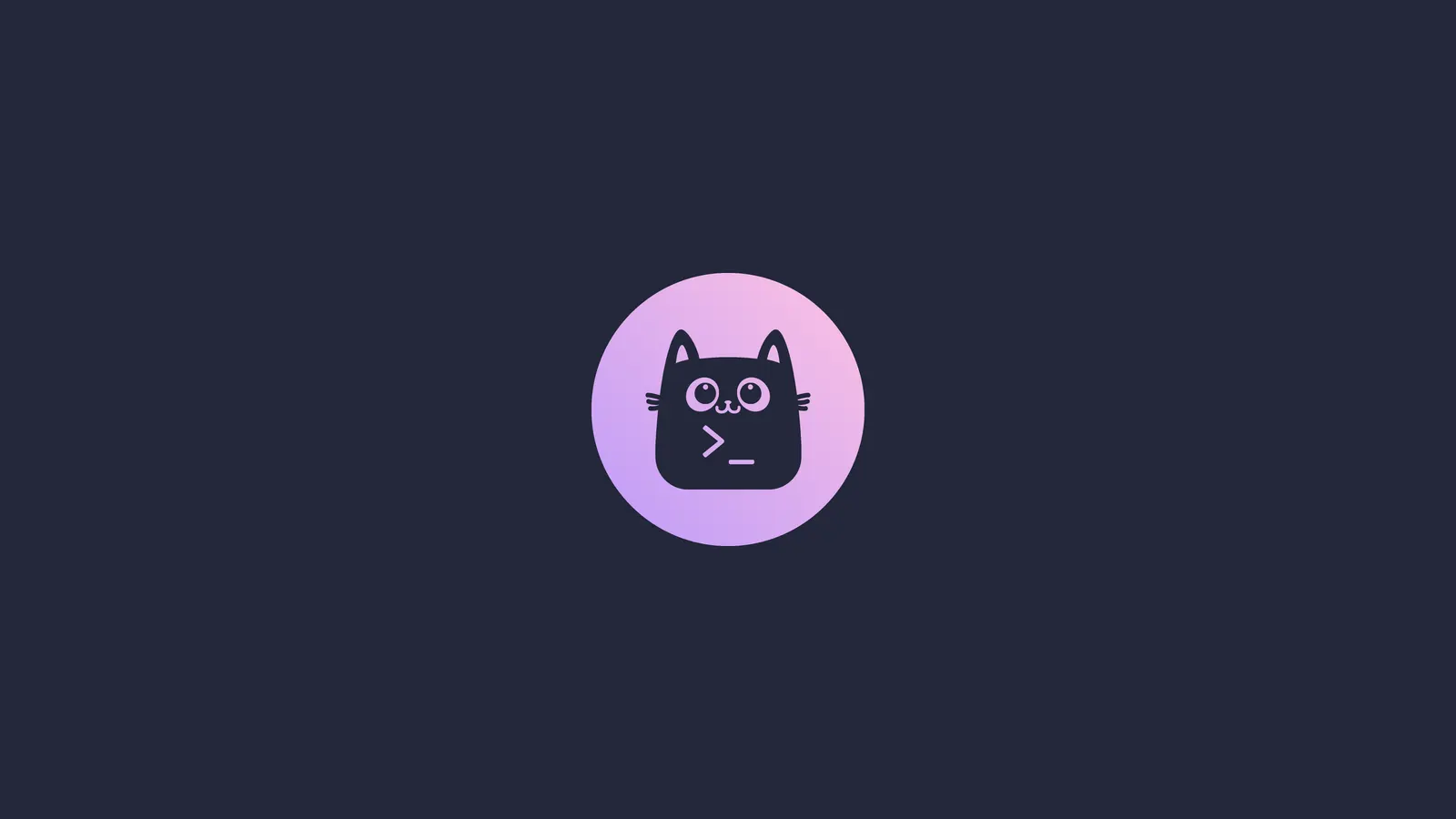 Flatppuccin macchiato: minimalism desktop wallpaper at 3840×2160