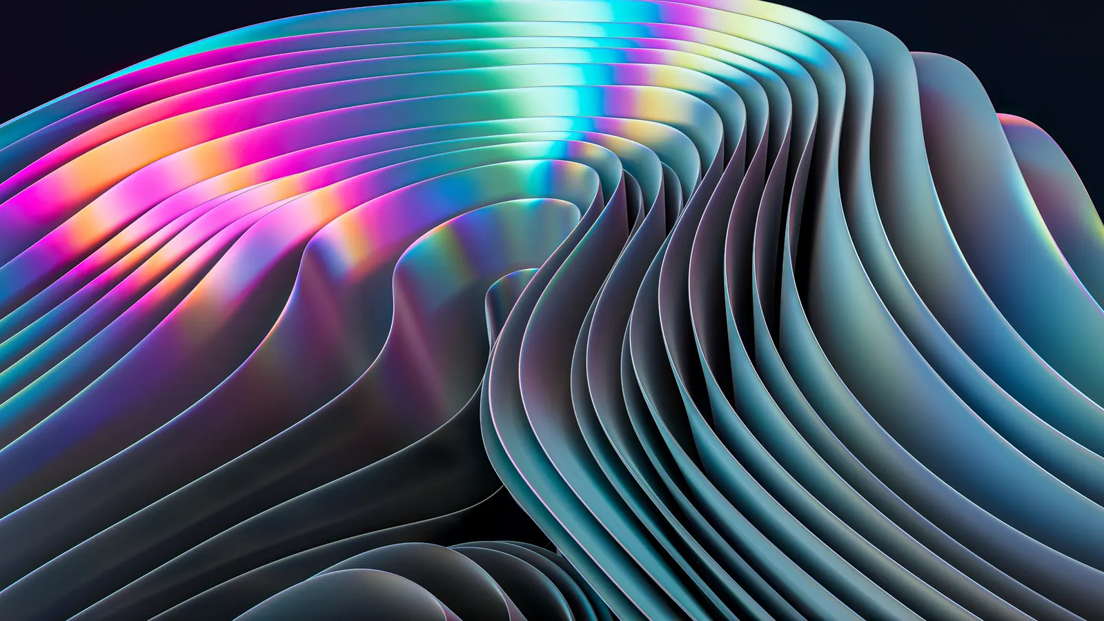 Neon gradient: art desktop wallpaper at 3840×2160