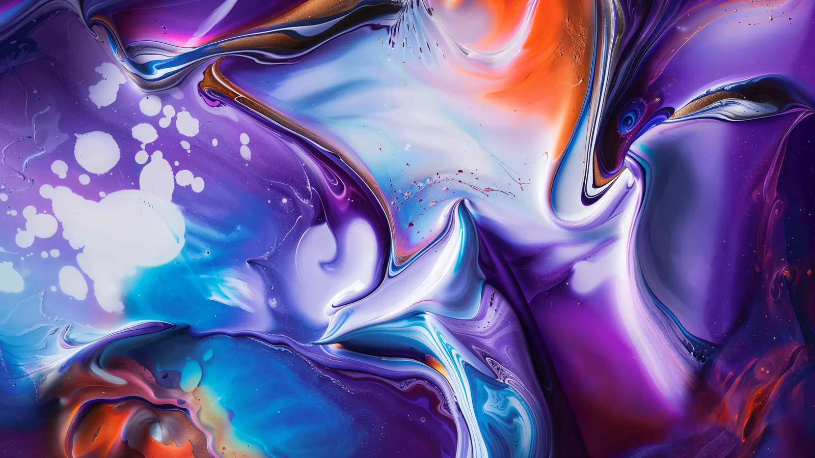 Vibrant fluid: art desktop wallpaper at 5120×2880